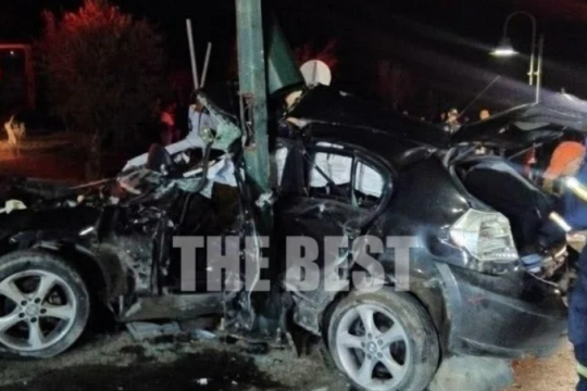 Θλίψη στην Πάτρα, νεκροί 19χρονος και 17χρονη σε τροχαίο